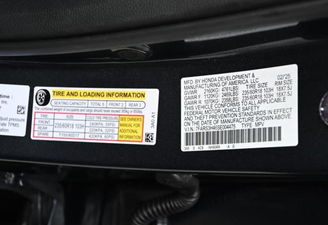 2025 HONDA CR-V EX 7FARS3H46SE004475