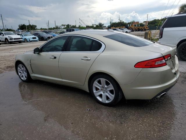 JAGU XF LUXURY 2009 beige sedan 4d gas SAJWA05B89HR05586 photo #3