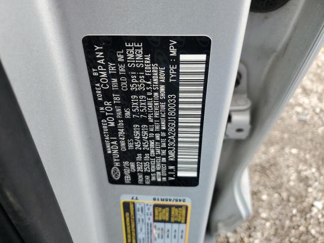 2016 HYUNDAI TUCSON LIM KM8J3CA28GU180033