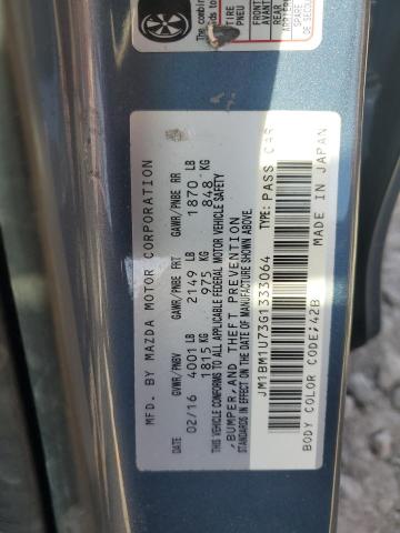 2016 MAZDA 3 SPORT JM1BM1U73G1333064