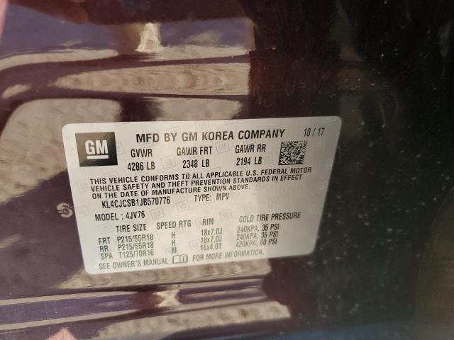 2018 BUICK ENCORE ESS KL4CJCSB1JB570776