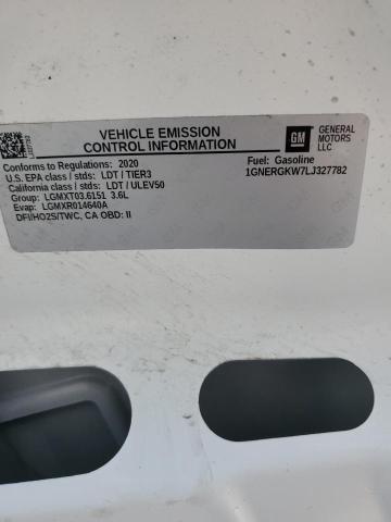 2020 CHEVROLET TRAVERSE LT - 1GNERGKW7LJ327782