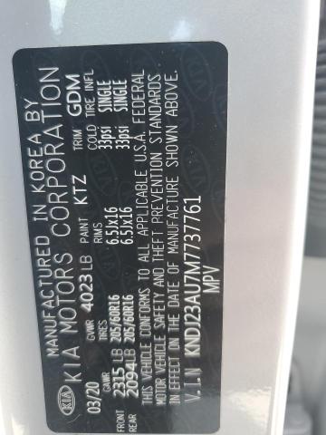 2021 KIA SOUL LX KNDJ23AU7M7737761