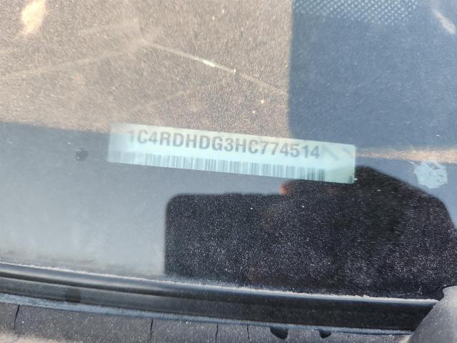 2017 DODGE DURANGO GT 1C4RDHDG3HC774514