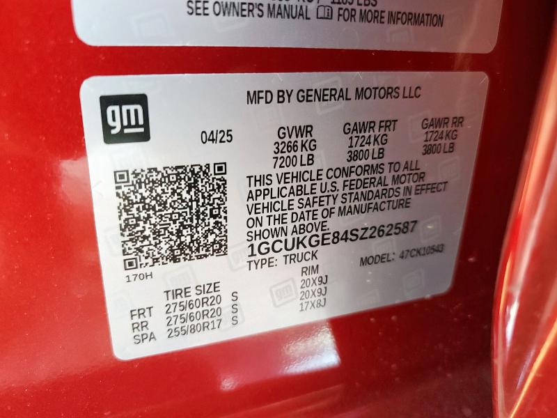 2025 CHEVROLET SILVERADO #3275793533