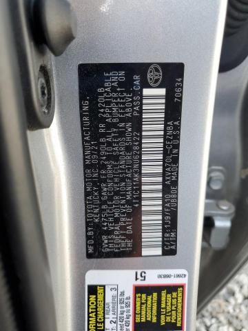2022 TOYOTA CAMRY LE - 4T1C11AK3NU628422