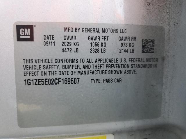 2012 CHEVROLET MALIBU LTZ - 1G1ZE5E02CF169607