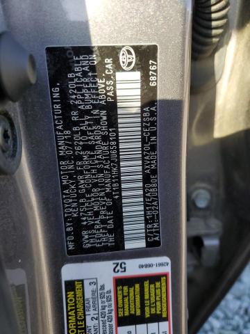 2018 TOYOTA CAMRY L 4T1B11HK7JU658101