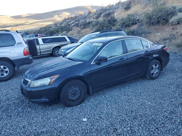 HONDA ACCORD LX 2008 black sedan 4d gas 1HGCP26358A028017 photo #1