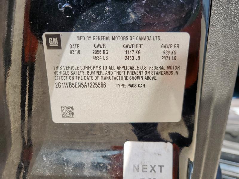 2010 CHEVROLET IMPALA LT #3284136540