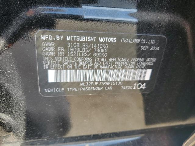2024 MITSUBISHI MIRAGE G4 ES #3278660950