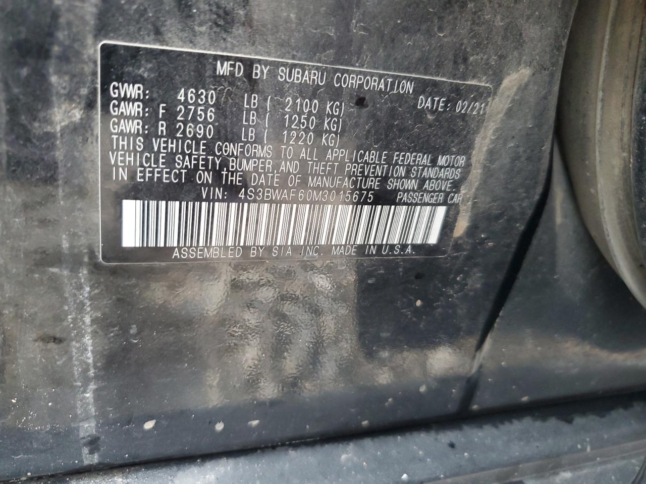 SUBARU LEGACY PREMIUM