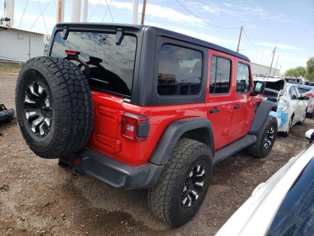 JEEP WRANGLER U 2020 red  gas 1C4HJXFG2LW290692 photo #4