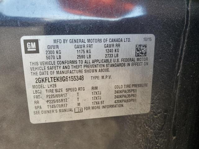 2016 GMC TERRAIN - 2GKFLTEK8G6155348