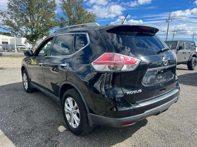 NISSAN ROGUE S 2014 black 4dr spor gas 5N1AT2MV1EC854347 photo #4