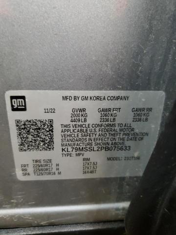 2023 CHEVROLET TRAILBLAZE #3287697011