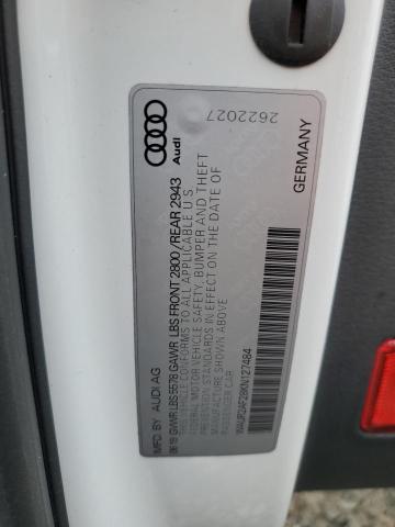2019 AUDI A7 PREMIUM PLUS WAUR2AF28KN127484