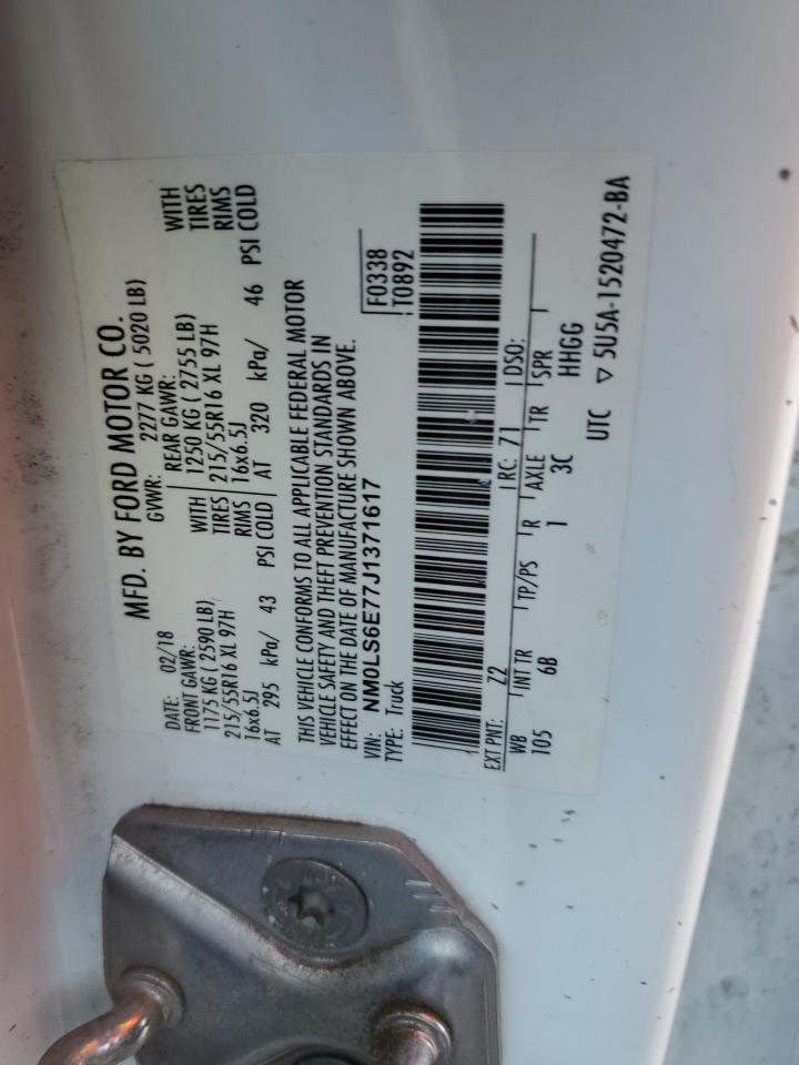 FORD TRANSIT CONNECT XL