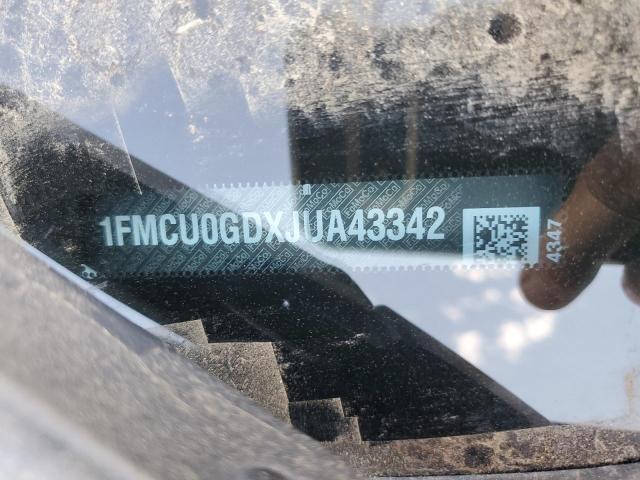 2018 FORD ESCAPE SE - 1FMCU0GDXJUA43342
