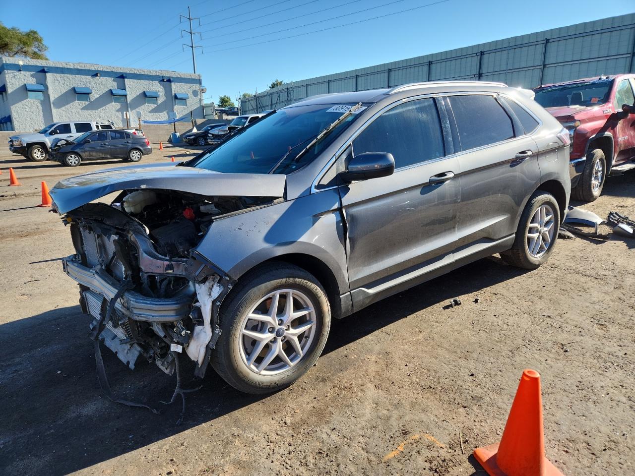 Lot #3279538237 2022 FORD EDGE SEL