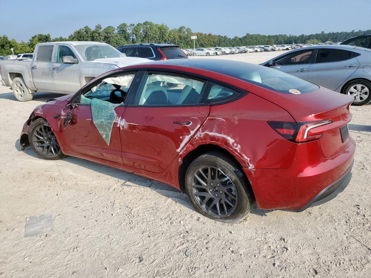 Lot #3310305975 2025 TESLA MODEL 3
