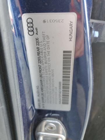 2016 AUDI A3 PREMIUM WAUA7GFF4G1005689