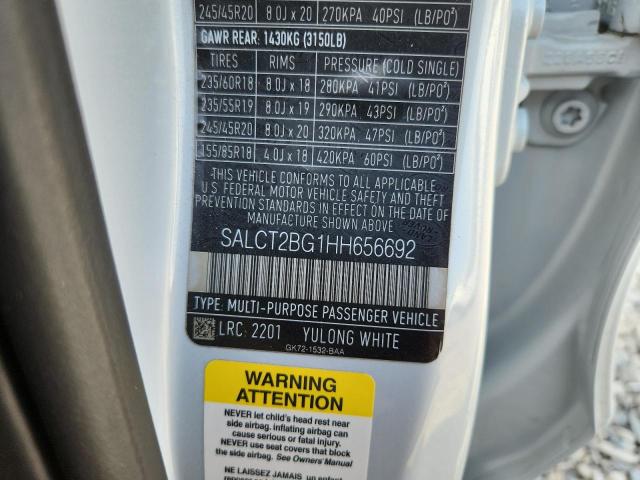 2017 LAND ROVER DISCOVERY - SALCT2BG1HH656692