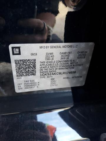 2020 GMC YUKON SLE 1GKS2AKC6LR174658
