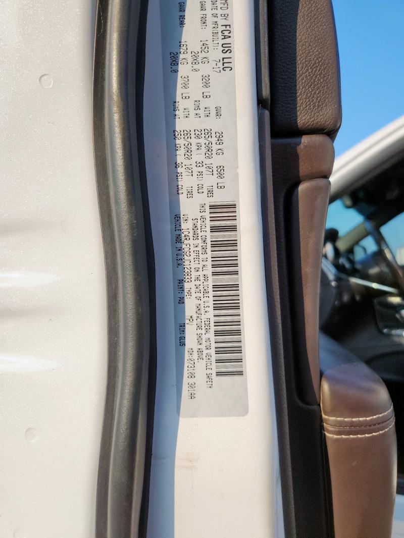 2018 JEEP GRAND CHEROKEE OVERLAND 1C4RJFCG2JC123833