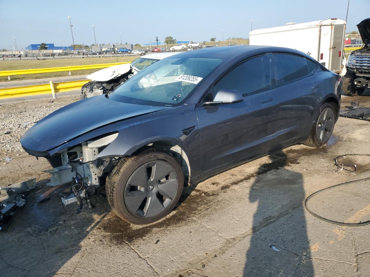 Lot #3278583950 2023 TESLA MODEL 3