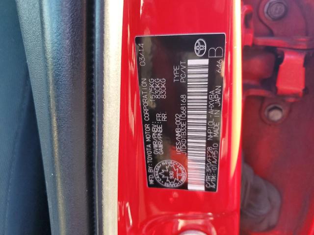 2014 TOYOTA PRIUS C - JTDKDTB33E1068168