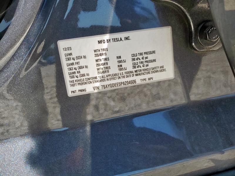 2023 TESLA MODEL Y - 7SAYGDEE5PA204606