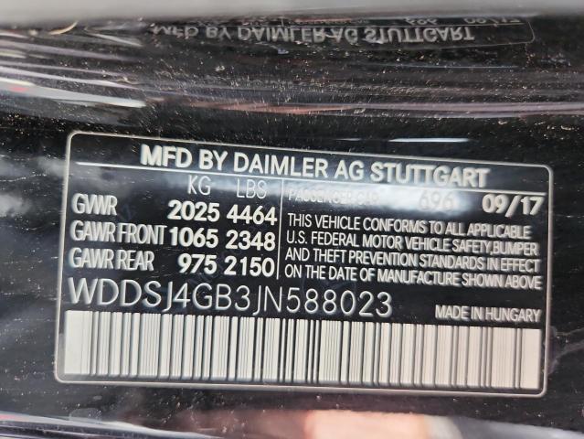 2018 MERCEDES-BENZ CLA 250 4M - WDDSJ4GB3JN588023