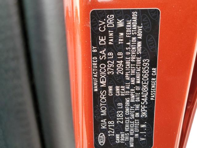 2019 KIA FORTE EX - 3KPF54AD8KE068593
