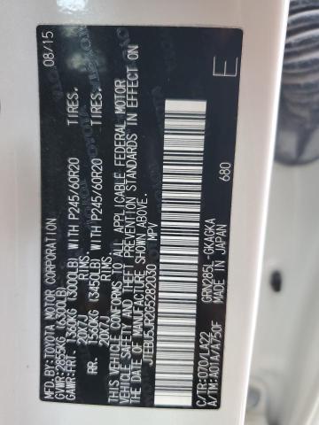 2016 TOYOTA 4RUNNER SR #3246242107