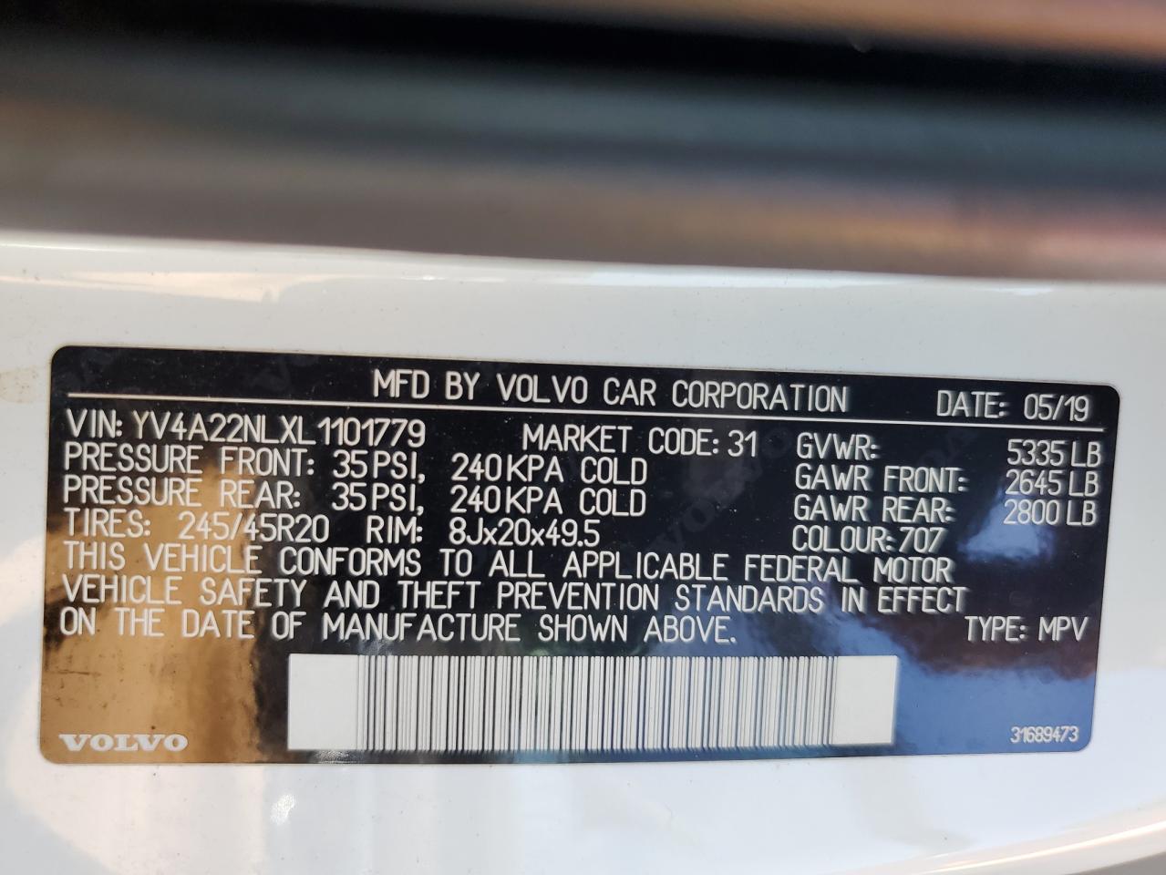 VOLVO V90 T6 INSCRIPTION