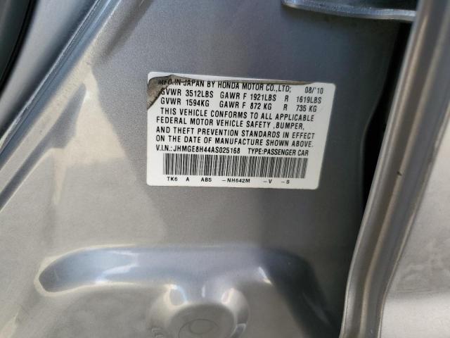 2010 HONDA FIT SPORT - JHMGE8H44AS025168