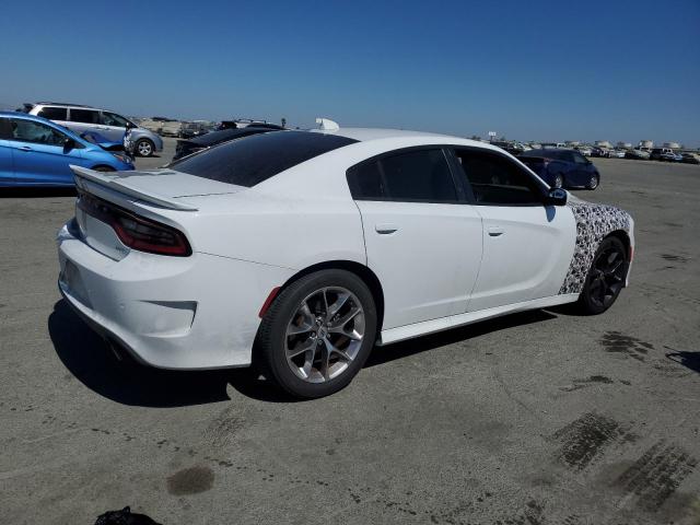 DODGE CHARGER GT 2021 white  flexible fuel 2C3CDXHG1MH652546 photo #4