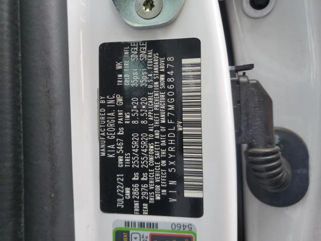 2021 KIA SORENTO EX #3291333167