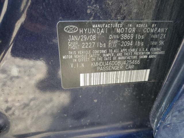 2008 HYUNDAI ELANTRA GL #3309773842