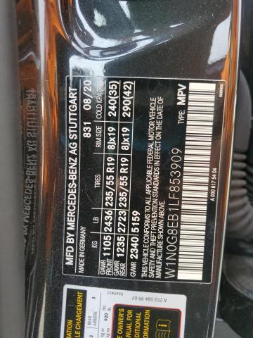 2020 MERCEDES-BENZ GLC 300 4M W1N0G8EB1LF853909