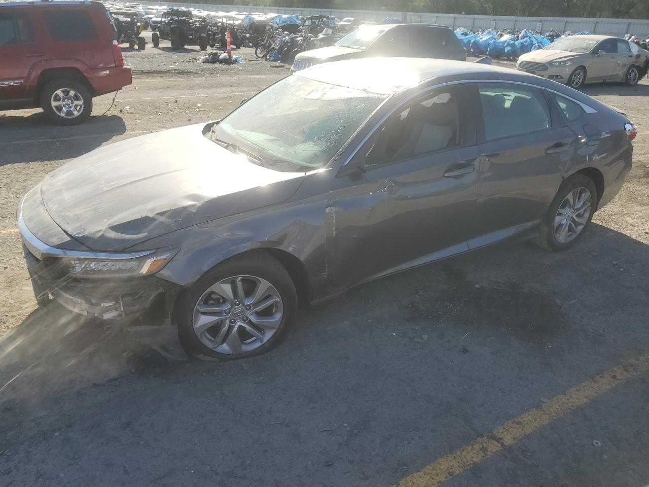 Lot #3298054128 2020 HONDA ACCORD LX