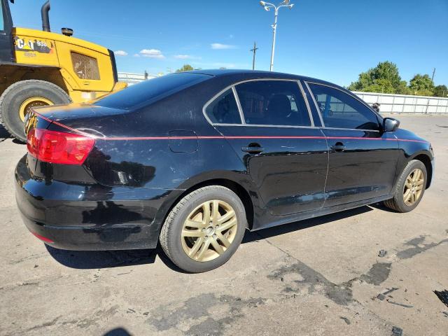 VOLKSWAGEN JETTA BASE 2011 black  gas 3VW2K7AJXBM396762 photo #4