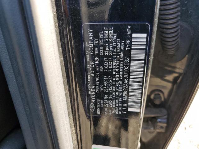 2018 HYUNDAI KONA SEL - KM8K22AA6JU103032