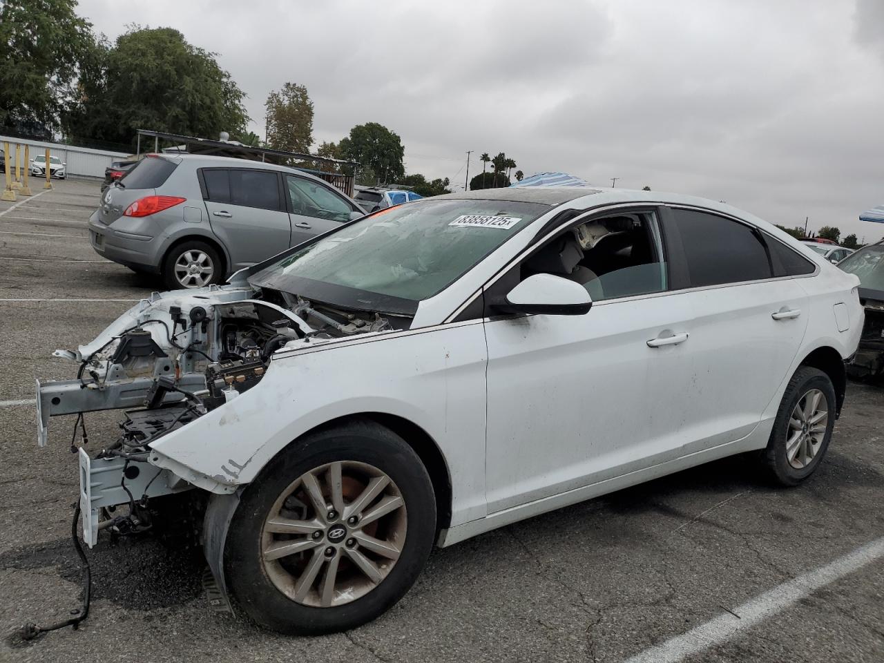 Lot #3283955803 2017 HYUNDAI SONATA SE