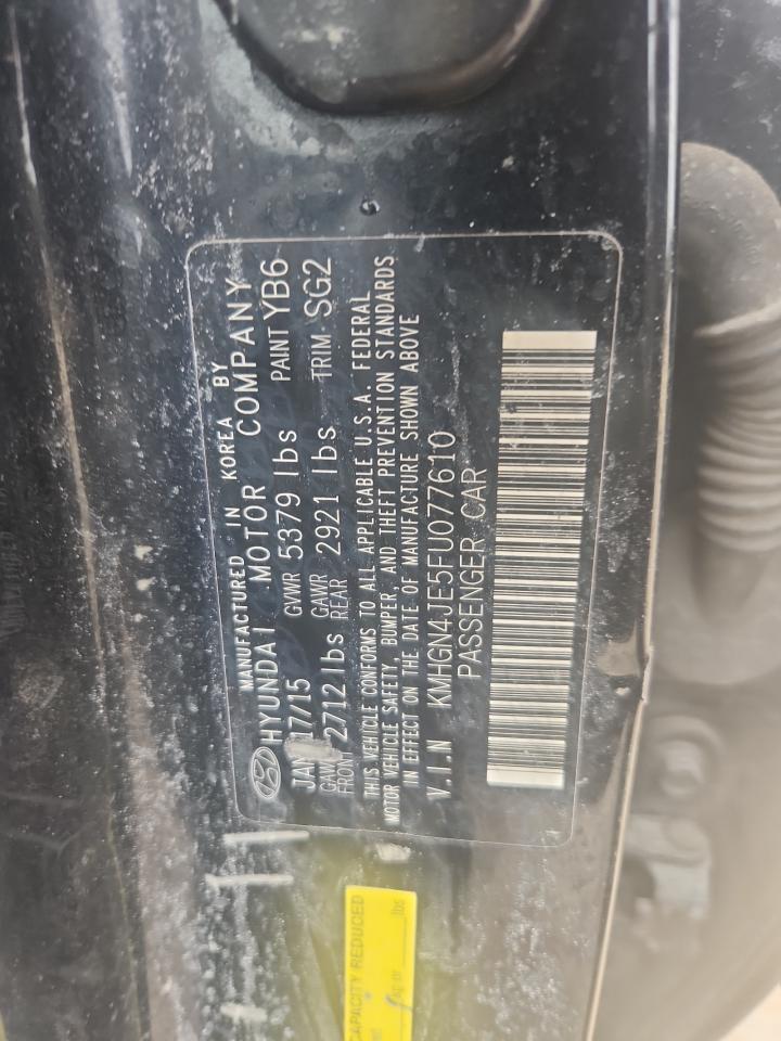 HYUNDAI GENESIS 3.8L