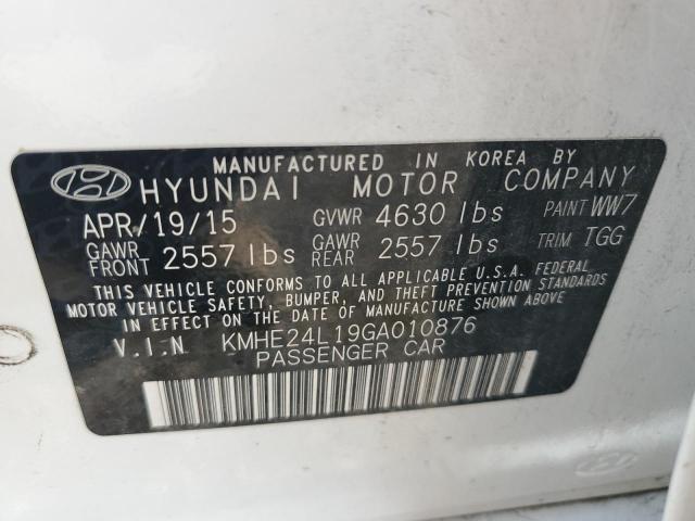 2016 HYUNDAI SONATA HYB KMHE24L19GA010876