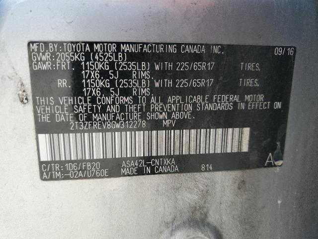 2016 TOYOTA RAV4 LE #3283808447