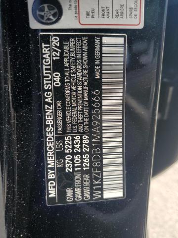 2021 MERCEDES-BENZ E 350 - W1KZF8DB1MA925666