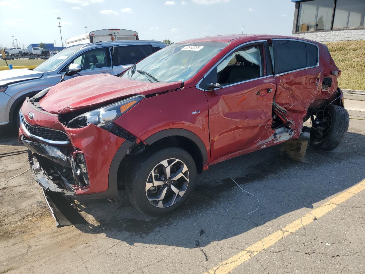 Lot #3282526866 2022 KIA SPORTAGE L